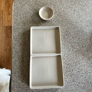 Hearth & Hand Cement Tray & Trinket Dish